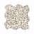 Marvella Soft Alabaster Pebble 12 in. x 12 in. Tumbled Marble Mosaic Floor and Wall Tile