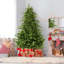 Arbre de Noël artificiel pin en bois 9 pi avec base Fraser Hill Farm