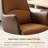 52.76" Minimalist Business Brown Executive Chair, Comfortable for Long Hours, Height Adjustable, Computer Chair for Conference Room & Home Study