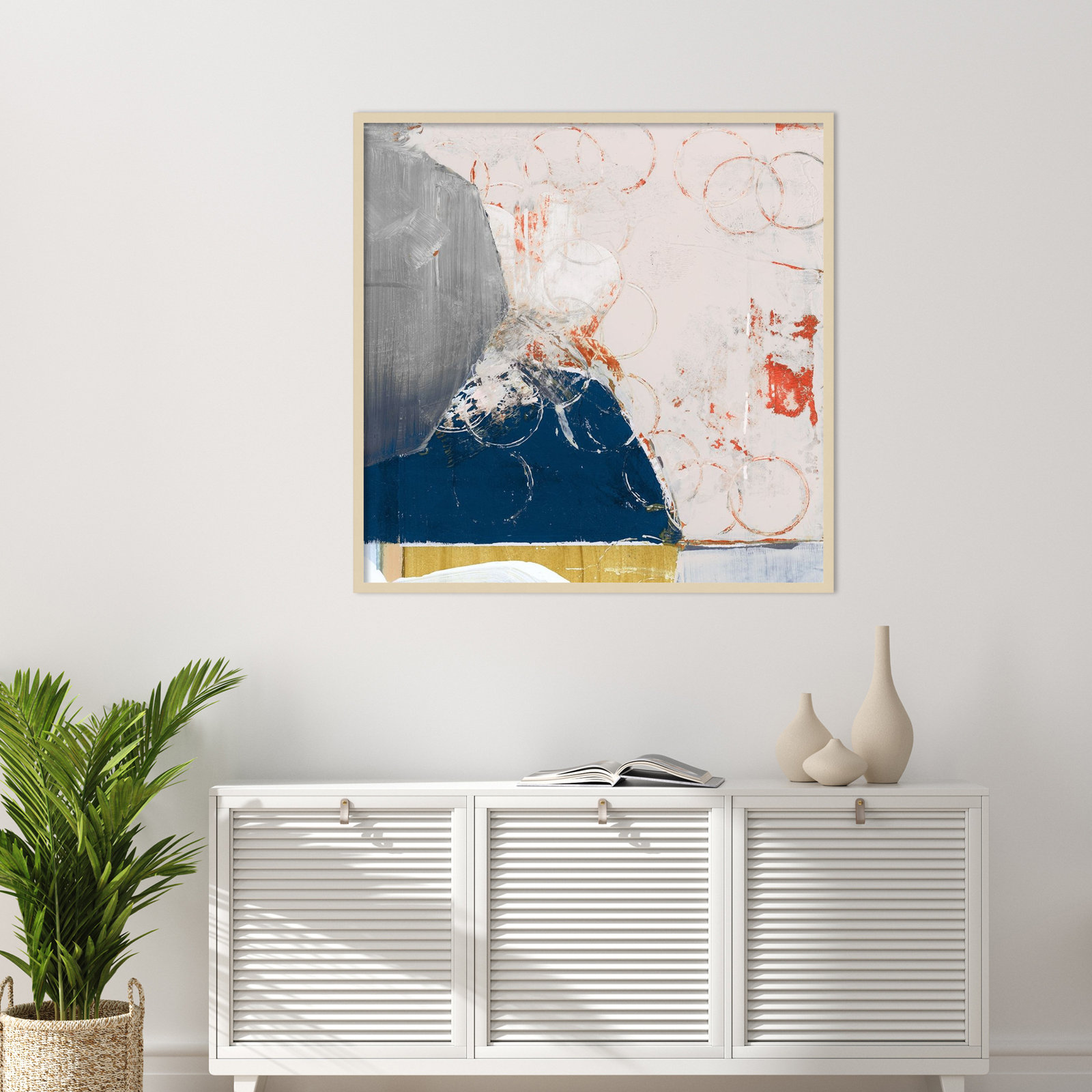 Gilpin "Beautiful Mess No. 2" Print, 41" H x 41" W, Brown