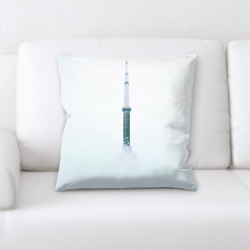 Microsuede Reversible Throw Pillow