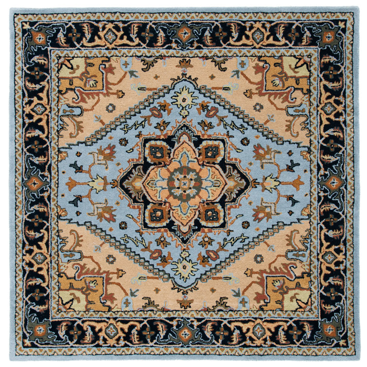 Fleta Hand Tufted Wool Oriental Rug