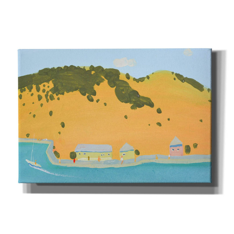 Sur toile, H 18 po x l 26 po x P 0,75 po