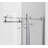47" - 48" W x 76" H Single Sliding Frameless Shower Door-85752670