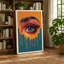 Melting Eye in Motion Modern - Wrapped Canvas-1368576515-1368576526