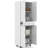 Single Garage Storage Cabinet With Doors And Drawer-1943643168