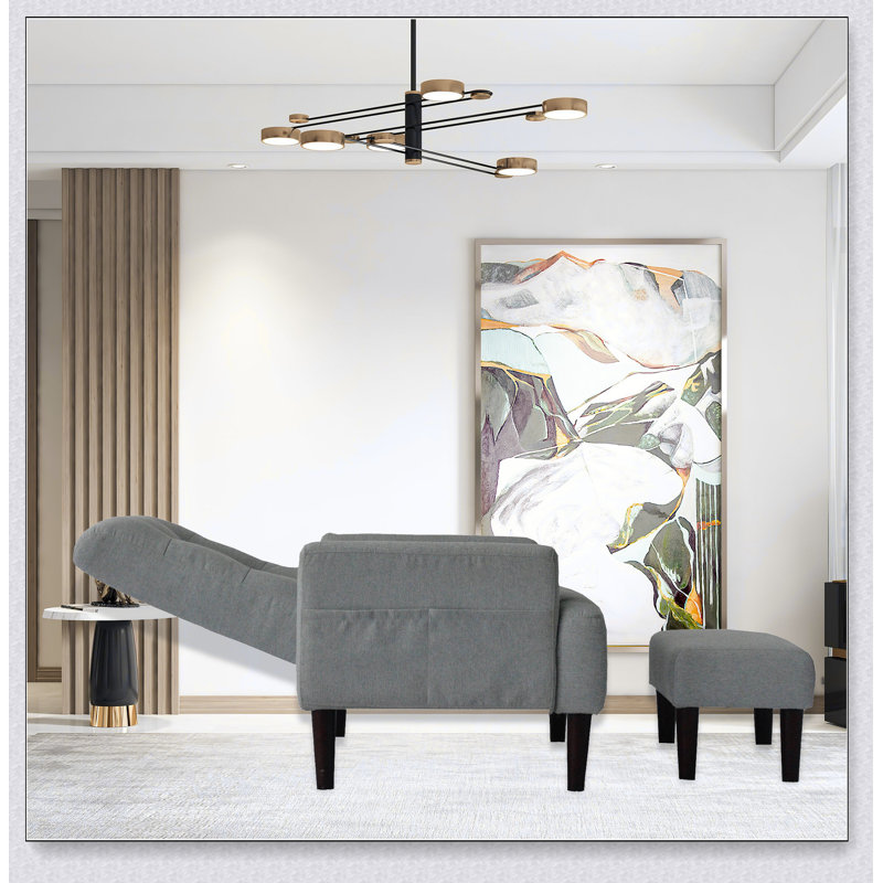 Fauteuil de loisir et de loisirs, Gris
