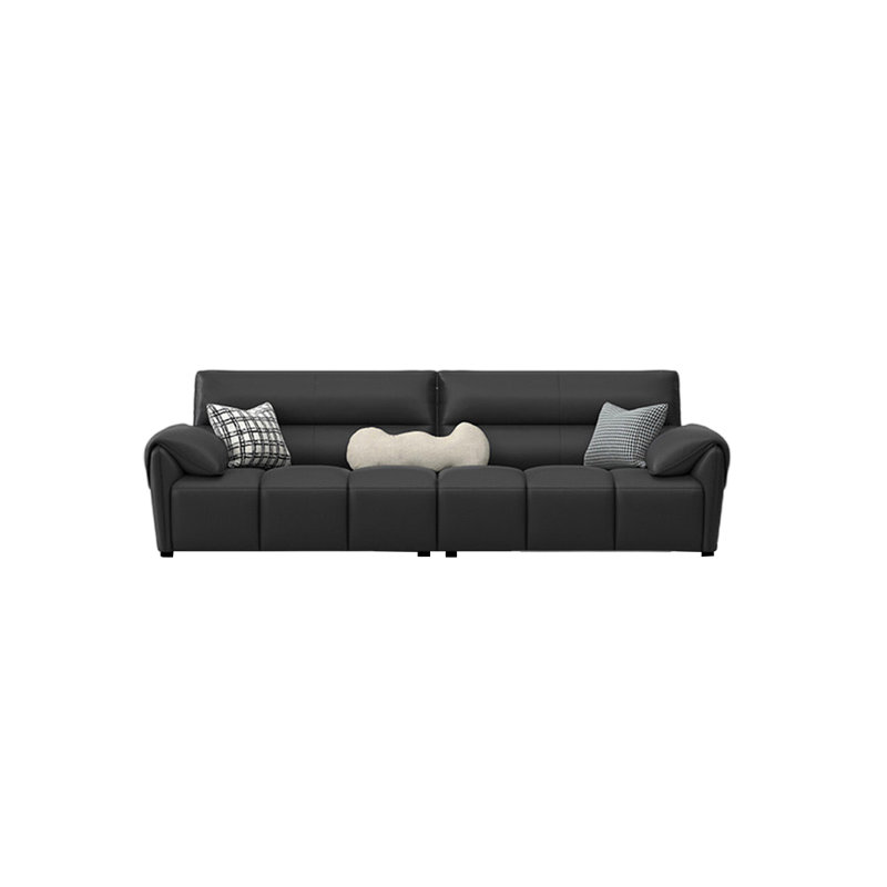 Canapé moderne simple à touches de piano, H 33,46 po x l 110,23 po x P 39,37 po