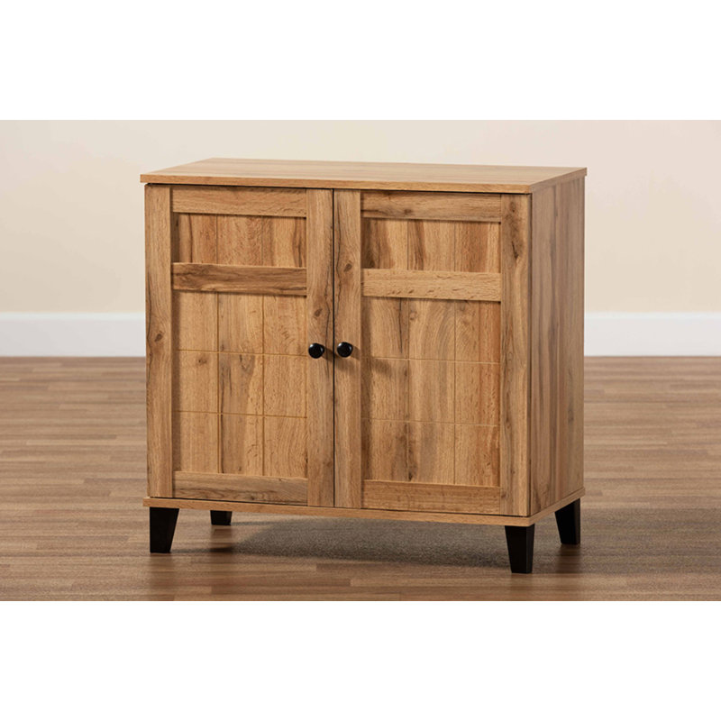 Jesse 12 Pair Shoe Storage Cabinet