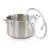 2.6 Quart Stainless Steel Saucepan with Lid