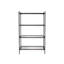 Baugus 126cm H x 80cm W Tempered Glass Standard Bookcase