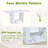 5-Piece Marble Dining Table Set-1213288508-1213288480
