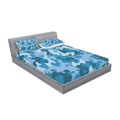Microfiber Camouflage Sheet Set