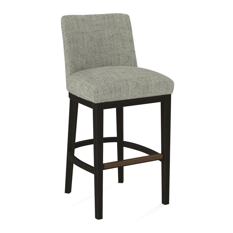Upholstered Stool, 61606-88, Espresso