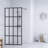 vidaXL Walk-in Shower Screen Clear Tempered Glass 35.4"x76.8" Transparent