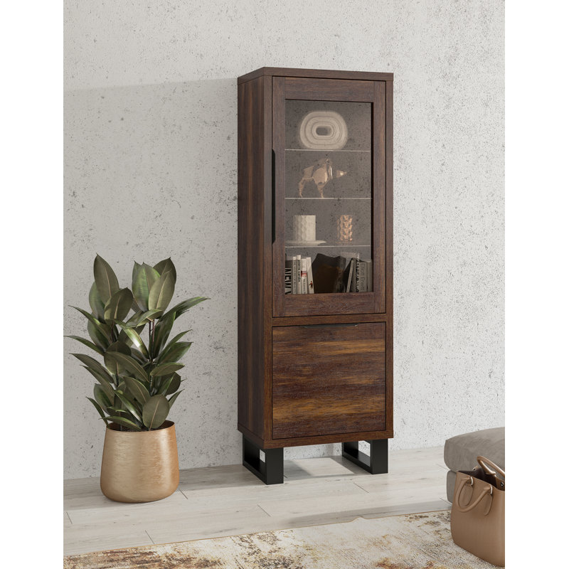Aghnadarragh Display Cabinet, Wallace Oak