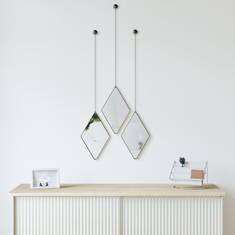 Dima Wall Mirror, Black