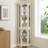Curio Cabinet Lighted Glass Display Curio Cabinet W/Tempered Glass Doors And Shelves, Crown Corner Cabinet With Bulb, Corner Storage Decoration For Living Room And Bedroom
