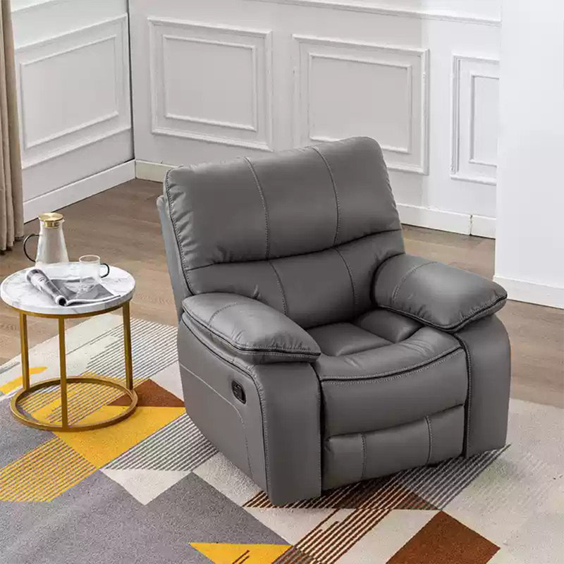 Silent adjustable recliner, Gray