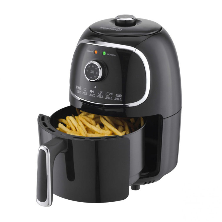 2.3 QT Electric Air Fryer with Non-Stick Fry Basket and