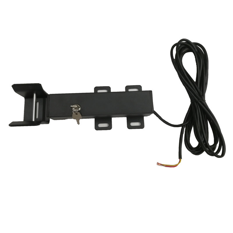 Electric Black Steel Lock for 24V Swing Gate Openers