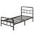 12 Inch Metal Bed Frame with Headboard and Footboard-1285514875