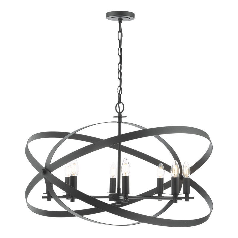 Anjulie - Light Pendant, Matte Black, 8