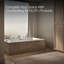 Baignoire de trempage encastrée en acrylique 72 po. X 36 po. Underscore®-13239355