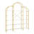 74.8 Inch 5 Tiers Office Bookcase Bookshelf, Display Shelf With Round Top, X Bar Gold Frame For Home Office