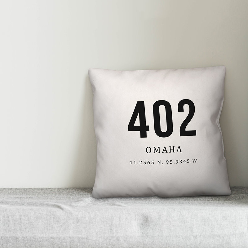 Outdoor Reversible Throw Pillow