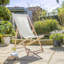Harbour Housewares - Folding Wooden Deck Chairs-269158396