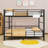 Metal Bunk Bed With Slats And Ladder-1032767038-1032767039