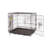 Rideout Metal Collapsible and Foldable Pet Crate with 2 Doors-1540702080