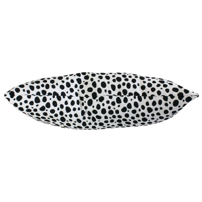 Emer Animal Print Reversible Throw Pillow, White