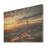 Sunset Wind Turbines Mountain View I - Wind Turbines On Wood Print-637437643