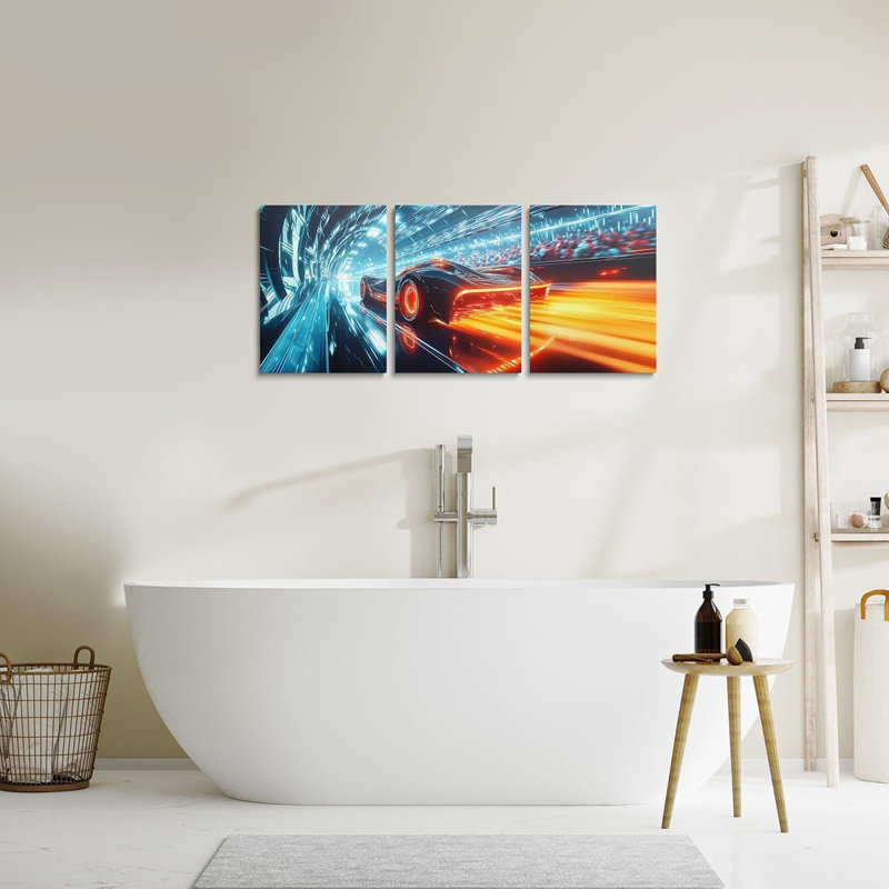 3 Piece Wrapped Canvas Print