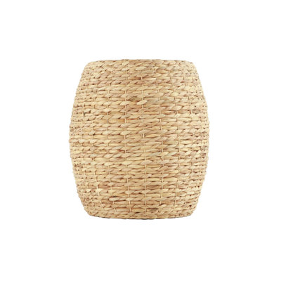 Artisanal Handwoven Rattan Side Table