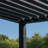 Backyard Discovery Sarasota 20' x 10' Galvanized Steel Outdoor Louvered Pergola Kit with Adjustable Steel Roof and PowerPort