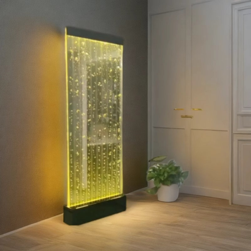 Glowing Water Curtain Screen