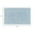 Jean Pierre Lydia Border Rane Plush Bath Rug-1912355246-1922958450