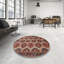 Tapis géométrique beige / rouge-1108977621