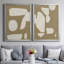 Chunky Abstract I, toile encadrée de qualité supérieure - prête à être accrochée-986111718-986111722