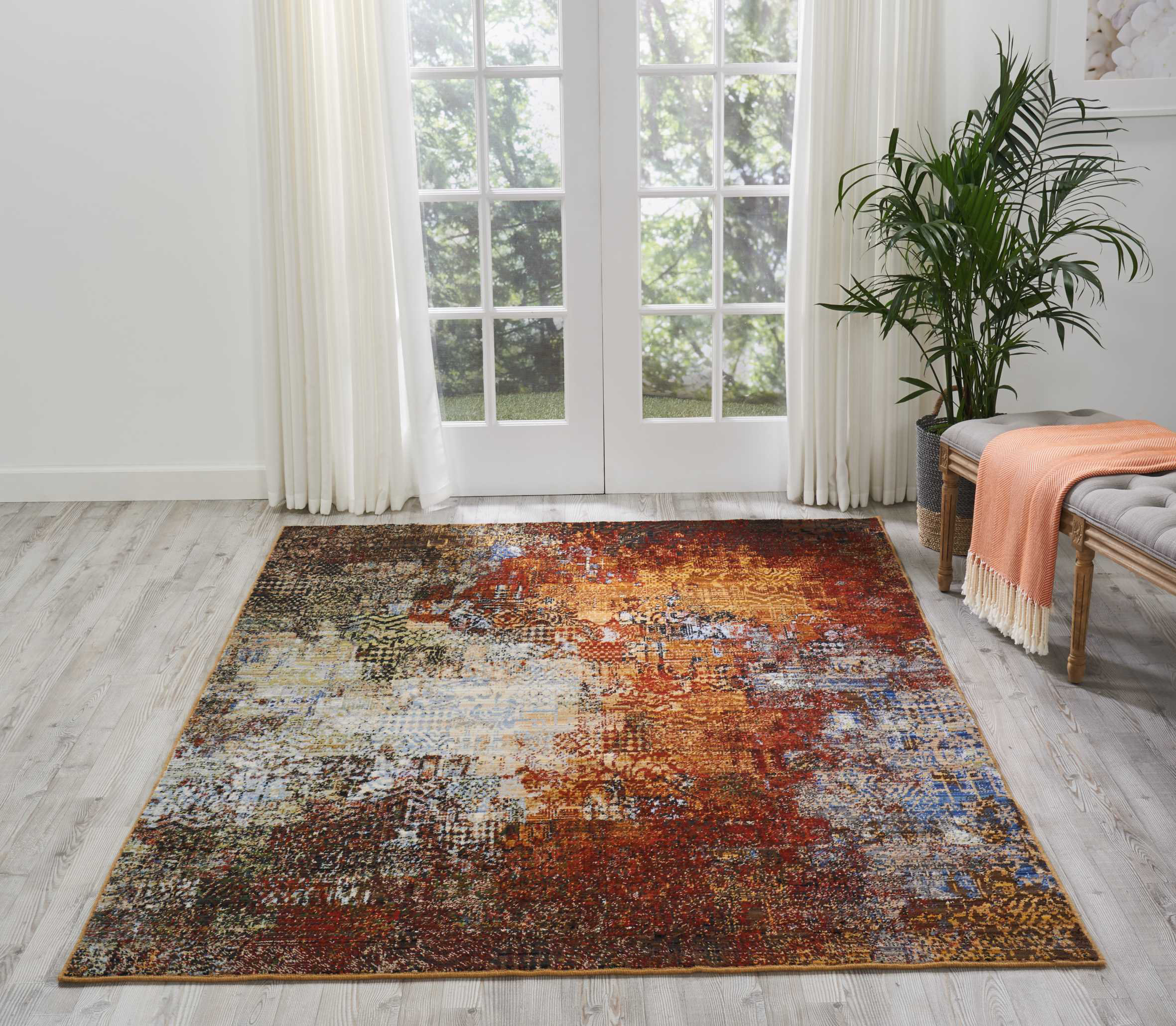 Cozy Workshop Glow Area Rug NCU0NXD879