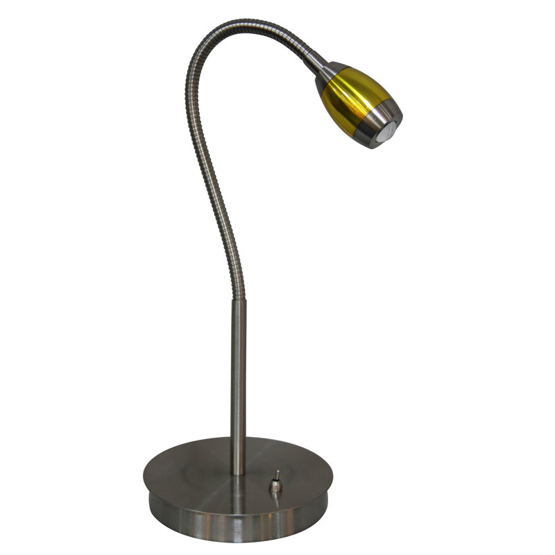 Soho Adjustable Metal Desk Lamp, Gold