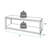 Solid Wood Single Coffee Table-1592586758
