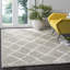 Tapis gris clair / crème Zettie-44650114