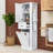 Bathroom Organizer Cabinet Aluminum Alloy Handles & Multi-Functional Storage-823442249