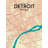 " Detroit City Map "-22633048