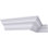 Moulure couronnée traditionnelle de H 2 po x P 2 po x P 2 3/4 po x L 94 1/2 po
