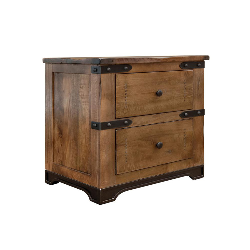 Table de chevet 2 tiroirs Charmie